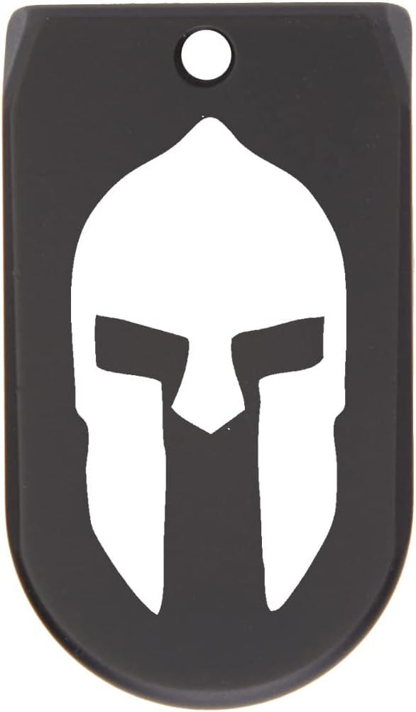 NDZ Performance Magazine Base Plate Finger Extension for Sig Sauer P365X P365 XL 9MM Laser Engraved Anodized Aluminum in Black - Choose Design