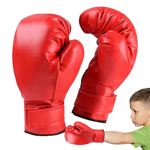 Guantes de boxeo para entrenar kickboxing en casa o gimnasio con ajuste de tamaño mediano 7