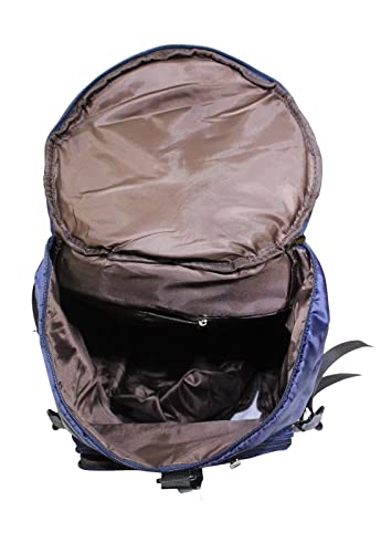 Bolsa Mochila Mala Transversal e de Mão de Nylon B053 Lenna's Azul