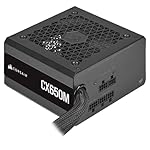 CORSAIR CX650M 80 Plus Bronze Semi-Modular Low-Noise ATX 650 Watt Power Supply - NA - Black - Image 4