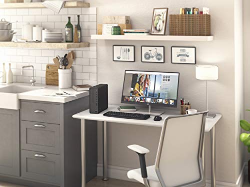 HP Slim PC, Intel Core i3-10100 (4 core), Nvidia GeF GT730 2GB, 8GB RAM, 256 GB SSD , Windows 10 (S01-pF1000nd) Zwart - Afbeelding 5