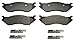 Raybestos PGD966M Professional Grade Semi-Metallic Disc Brake Pad Set