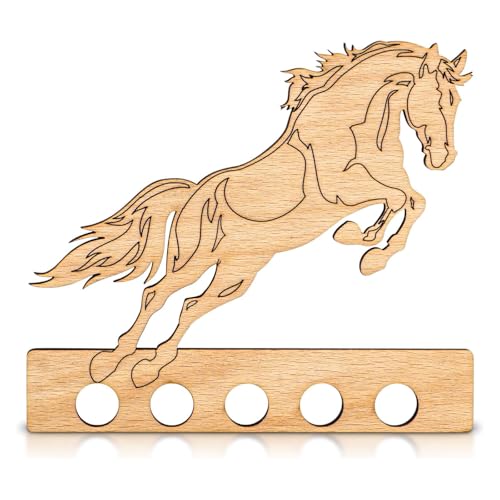 Buaak Cheval équitation, cadeaux en argent, emballage cadeau en bois, cadeau d'argent pour les amateurs de chevaux, cadeau original pour les amis, la famille...