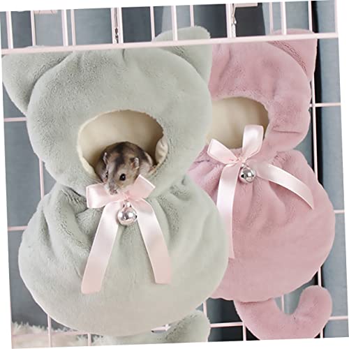 POPETPOP 2 Peças De Ninho Suspenso Em Forma De Gato Rede De Furão Cama De Furão Rede De Hamster Chin