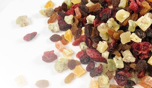 Dried Mixed Fruits - Variety Dried five fruits mix (Kiwi, Mango, Papaya, Pineapple, Green raisin) Family Pack 2oz 80 packs!