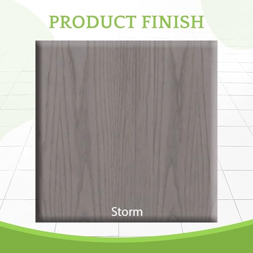 Image of Full-Size Conversion Kit Bed Rails Compatible with Delta Children Convertible Cribs - Solid Wood Rail #0050 - Toddler and Adult Bed Rail for Full-Size Beds - Baby Furniture (Storm - 161)