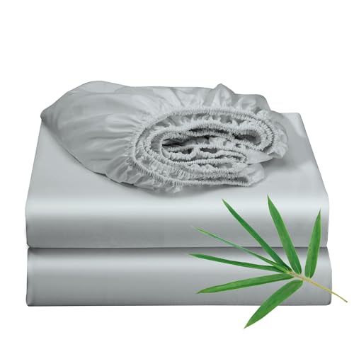2 Pack Bamboo Viscose Cooling Fitted Sheet King Size Only