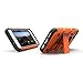 Zizo Bolt Series for iPhone SE (3rd and 2nd gen)/8/7 Case with Screen Protector Kickstand Holster Lanyard - Orange & Black