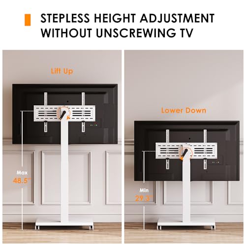 Soporte móvil para TV de 32 a 75 pulgadas FITUEYES miniatura 4