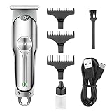 Hair Clippers Electric Clipper Beard Trimmer for Men USB Rechargeable Shaver Cut Machine Steel Cutter Head Washable