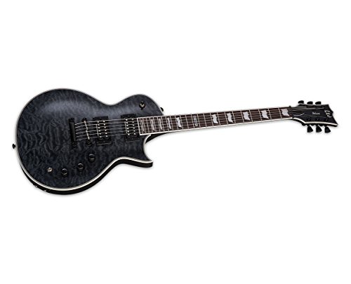 ESP LTD EC-1000 Piezo See Thru Blue – Modèles à Simple Pan Coupé - Les Beatles, Paul McCartney, John Lennon, RIngo Starr, George Harrison ESP LTD EC-1000 Piezo See Thru Blue - Modèles à Simple Pan Coupé – Image 6