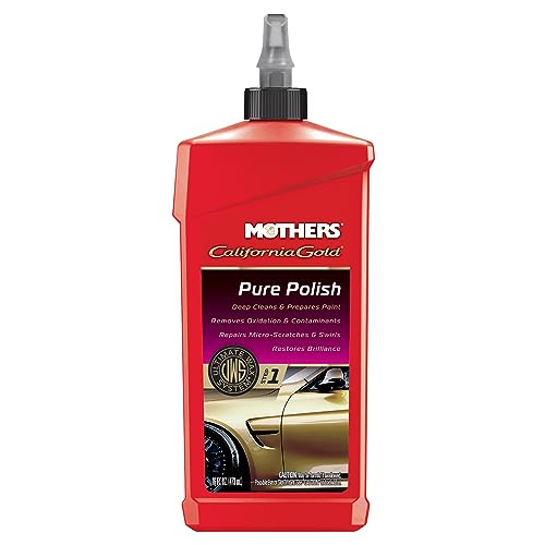Mothers 07100-6 California Gold Pure Polish (Ultimate Wax System, Step 1) - 16 oz., Pack de 6 miniatura 1