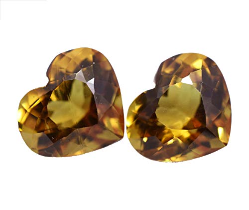 Synthetic 7 Color Change Diaspore Zultanite 8 To 9 Cts Each Pair Certified Astrology Loose Gemstone For Ring And Jewelry Use Making By Ramagems #TOP26