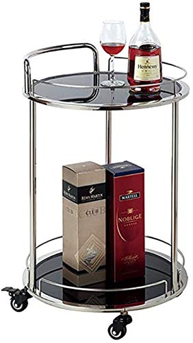 Trolley de cocina auxiliar y camarera de restaurante con ruedas multiusos 2