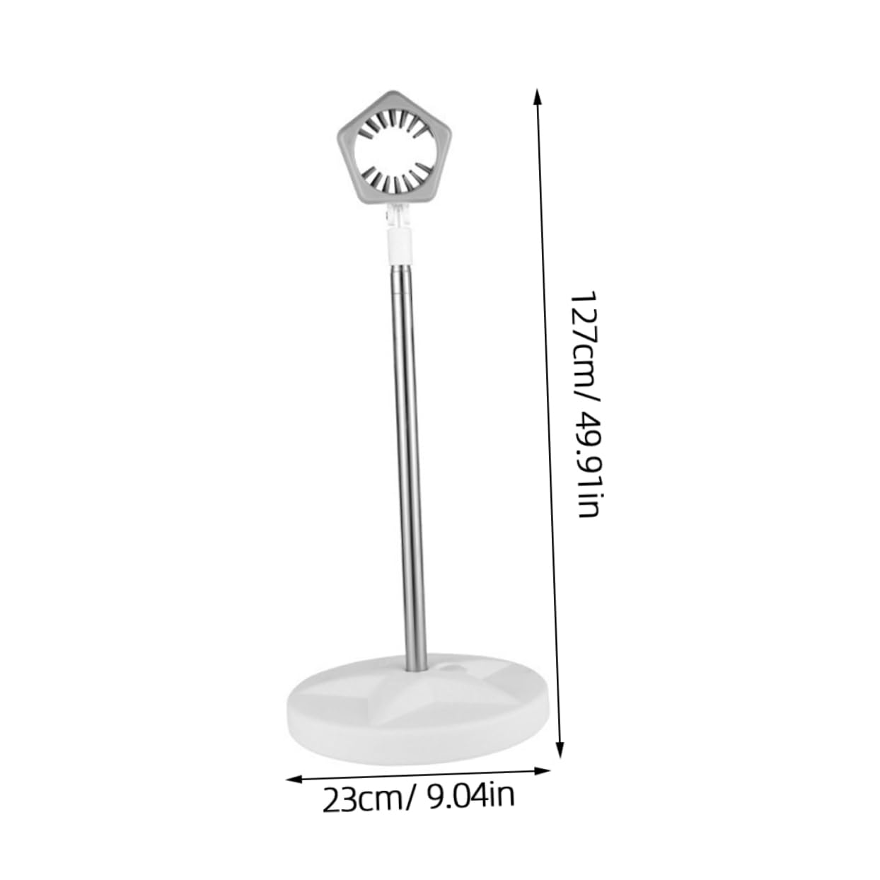 FOMIYES Telescopic Hair Dryer Holder Stand Floor Rack for Hands Use for Home and Pet Drying