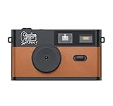 SNPSHT Screen-Free Digital Camera – Simple Point & Shoot Camera, No Screen, Easy to Use Camera, Replace Disposable with Reusable (Brown)