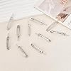 Silver Hair Pins for Styling Fancy Y2K Metal Hair ... #3