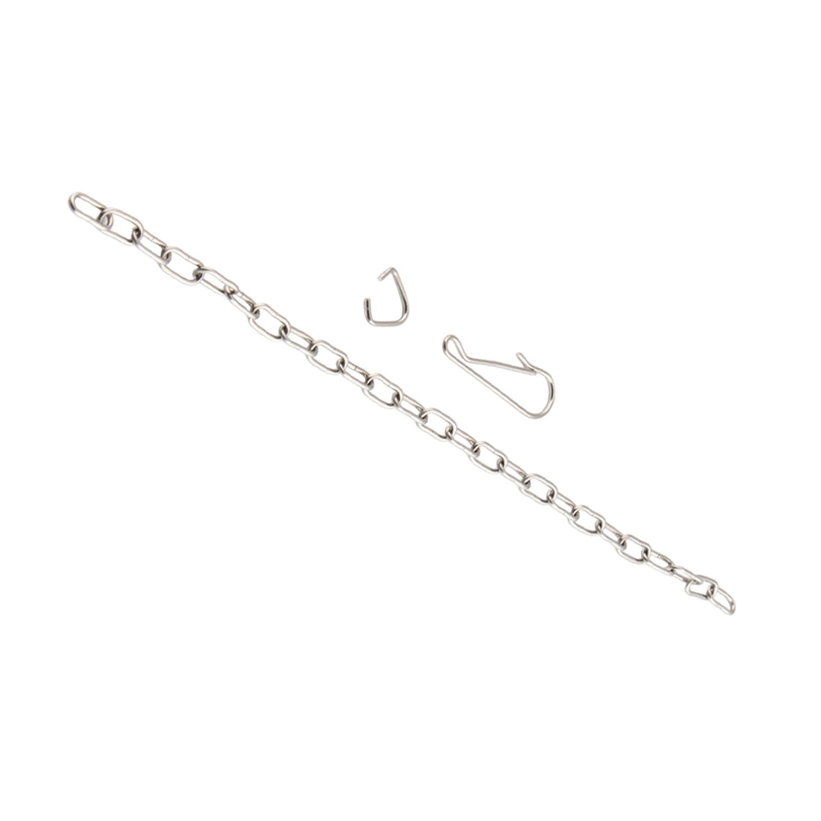 Hangsu Multicolor Stainless Steel Universals Flapper Chain Replacement Toilet Lift Chain With Hook And Rings For Most Flapper Enduring Universals Toilet Bowl With Hook And Rings