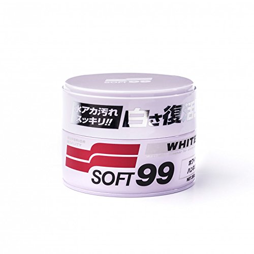 Cera para coches blancos Soft99 White Soft Wax con efecto limpiador profundo