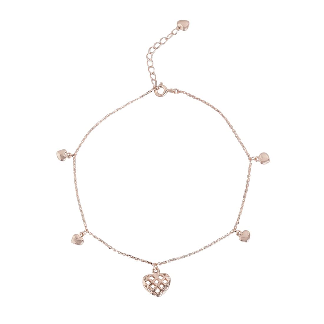 Women 925 Sterling Silver Single Anklet Silver Designer Foot Chain Jewelry Gift For Her | With Certificate of Authenticity and 925 Hallmark-image-22