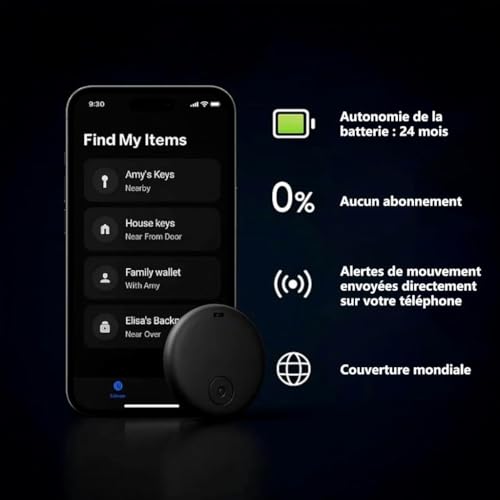 Tracker GPS Dimova GP90 localisateur sans abonnement pour objets Android lot de 2 - 7