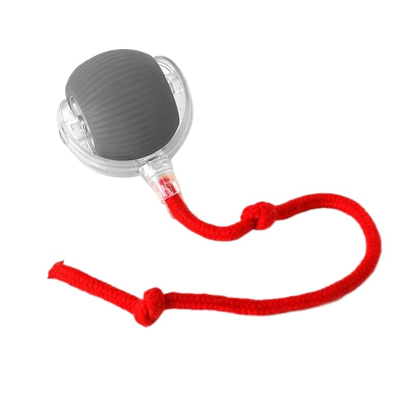 SWZEC ChaseMate Engaging Automated Cat Chaser Happy-Poppy (1Grey)