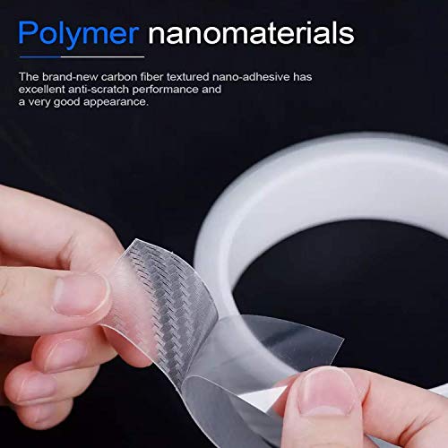 Image of Semaphore Car Door Transparent Carbon Fiber Seal Strip Door Edge Guard Bumper Cover Strips Entry Sill Scuff Plate Anti-Scratch (5cm x 5metre) Compatible with Hundai i20