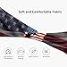Trap Skeet Shooting America Flag Sports Sweatband Fashion Headband Wristband for Workout Sports4