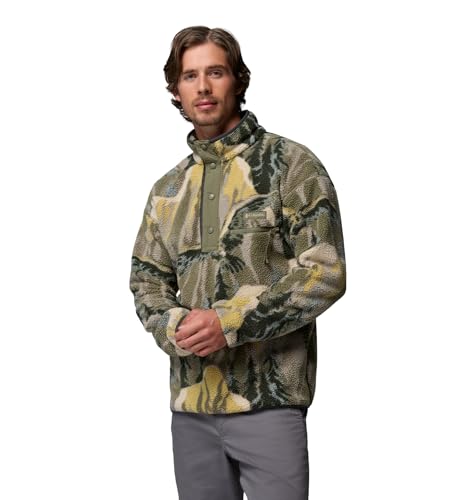 Image of Columbia Helvetia II Printed Half Snap Fleece