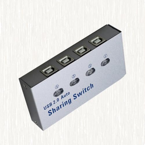 Selector de impresoras USB automático para escáner y periféricos de escritorio 4