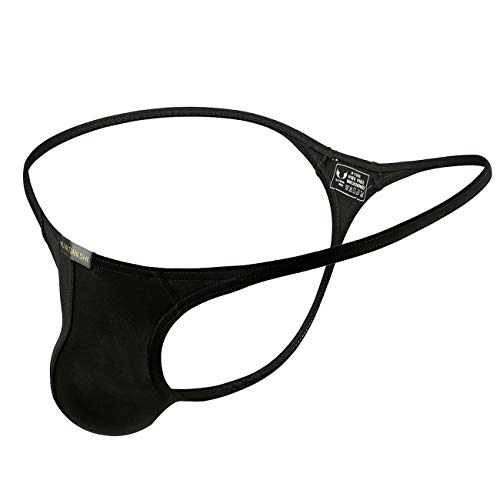 Yukaichen men's ice silk thongs underwear tagless lingerie bikini…
