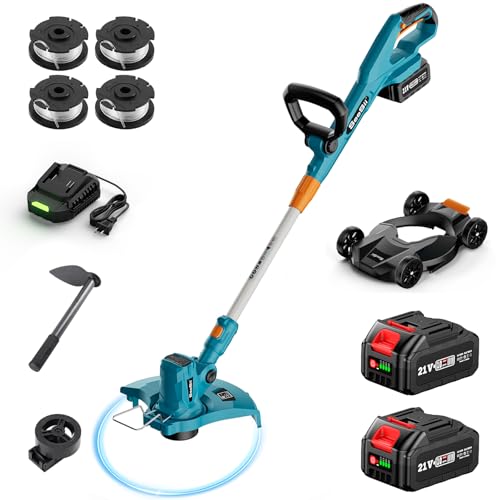 Seesii String Trimmer : 12’’ Cordless Weed Wacker & Edger