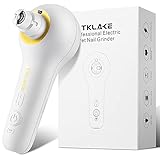 TKLake Dog Nail Grinder with LED Light - Low Noise 2-Speed Rechargeable Dog Nail Trimmers Professional Ergonomic Painless Paws Grooming & Smoothing for Small Medium Large Dogs and Cats (White)