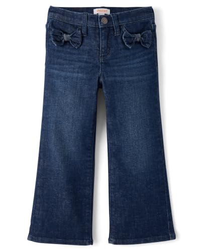 Image of Gymboree Girls' and Toddler Wide Leg Jeans