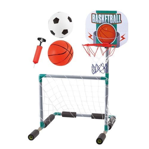 ECVGHD Juego de red de portería de baloncesto para piscina, baloncesto, piscina, fútbol flotante