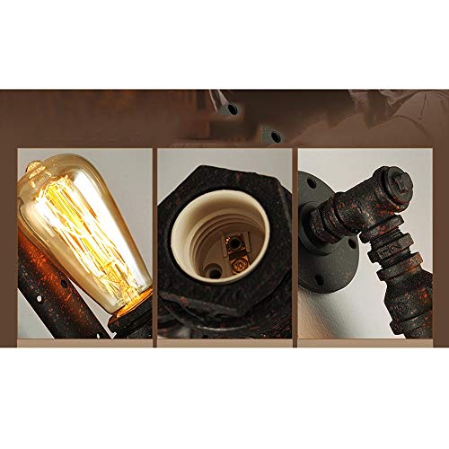 Applique rouille vintage style industriel pour bar et restaurant chic - 3