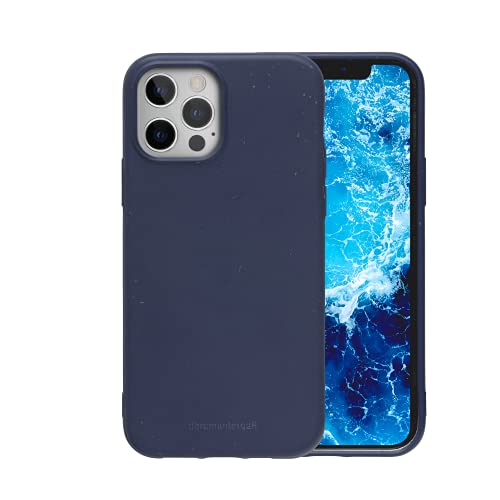 dbramante1928 - Grenen - Coque pour iPhone 12 Pro Max 6,7" - Cuir Pleine Fleur - Bleu Océan Cover