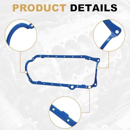 Image of Partsflow TBI Engine Gasket Set OE #260-1269, KS2666 | Compatible With GM, Chevrolet, GMC 5.7L 350 Cu In V8 TBI 1987-1995; head gasket set; head gasket kit