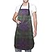 Fartuch unisex z kieszeniami fioletowy zielony czerwony szkocki morrison klan szkocka szkocka szkocka szkocja