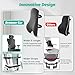 Dreamer Car High Back Support for Office Chair Fully Support Entire Back for Comfort,Pain Relief and Posture Improved- Memory Foam Lumbar Support Pillow for Office Chair,Recliner
