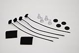 Universal Fan Straps Kit Zip Tie Cable Mounting Kit Radiator Oil Cooler Kit Straps Trans Cooler