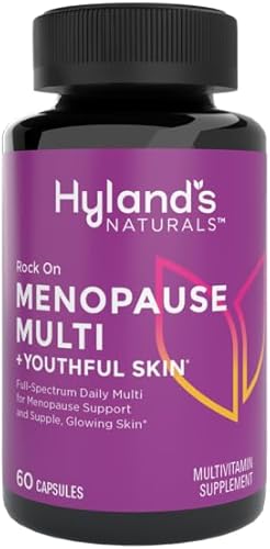 Miniatura 10 de Hyland's Rock On Menopausia and Youth Skin Multivitamínico para mujeres con apoyo inmunológico, 60 cápsulas, alivio de la menopausia para mujeres