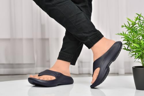 Image of HEALTH FIT Super Soft Ortho Care Bounce Back|Anti-Skid & Comfortable Stylish Light weight |Waterproof Slipper for Daily Use| Flexiable for Men's HF11 Light Grey
