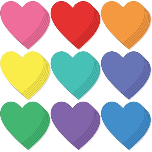 Large Heart Paper Cutouts 54 ct 5