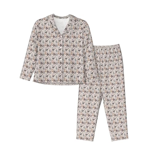 Ensemble de pyjama à manches longues pour femme de qualité supérieure