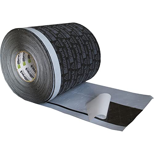 Illbruck Film autocollant TwinAktiv HI pour fenêtre - Largeur 150 mm - ME501 - Joint de fenêtre pour joints de raccordement de fenêtre et de façade - Rouleau de 25 m
