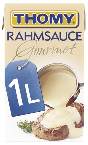 THOMY Rahmsauce Gourmet, servierfertig, 1er Pack (1 x 1L Packung)