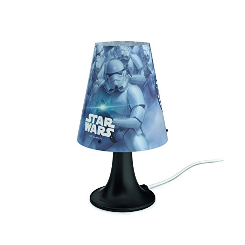 Philips Lampe de chevet LED Motif Star Wars Noir