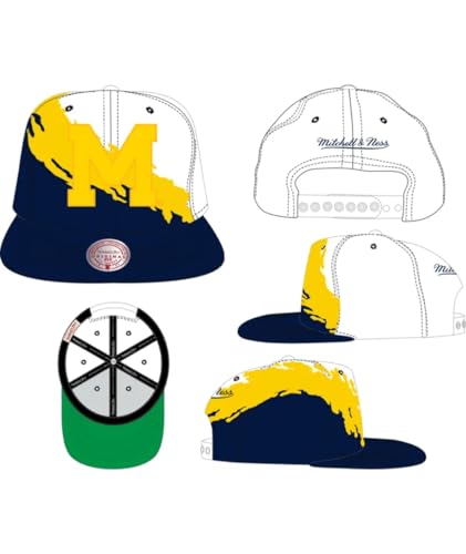 Paintbrush Snapback University Of Michigan miniatura 1
