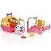 Chubby Puppies Dalmatian Puppy Weave Pole Course Playset Plus Carrier